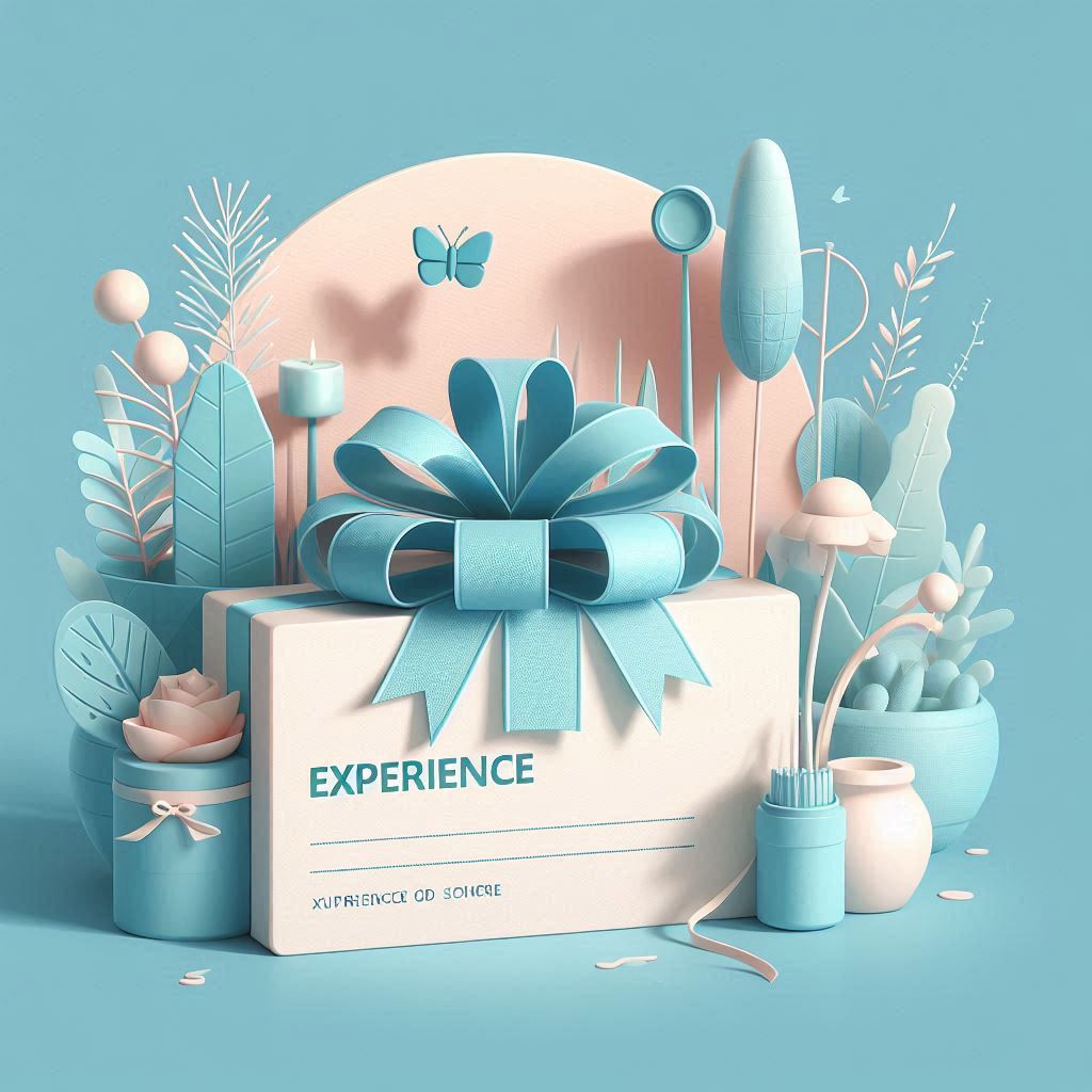 Experience Package Gift Card Design