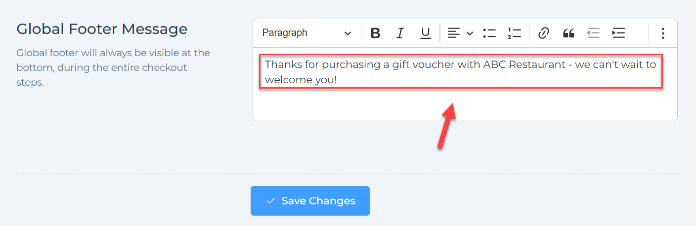 Preview of custom messages in dashboard editor