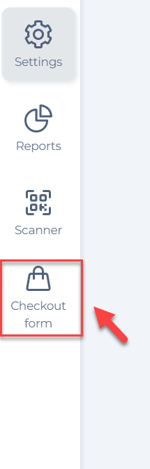 Locate VaocherApp Checkout Link in Dashboard