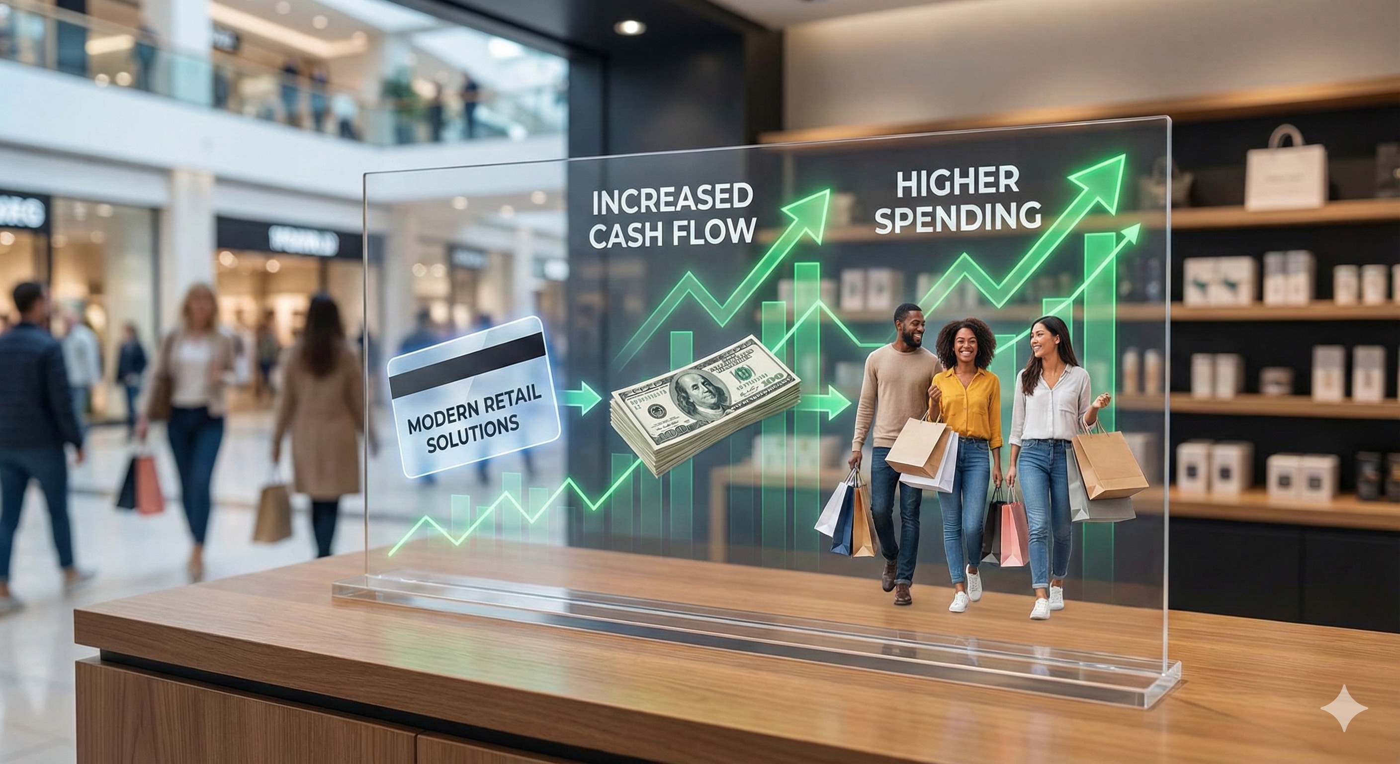 Provide immediate, interest-free cash flow while bringing in new customers