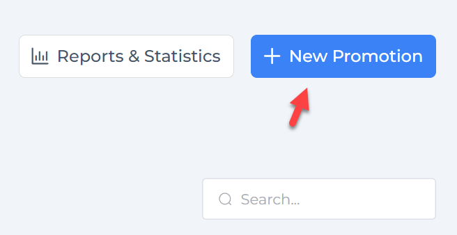 New Promotion button