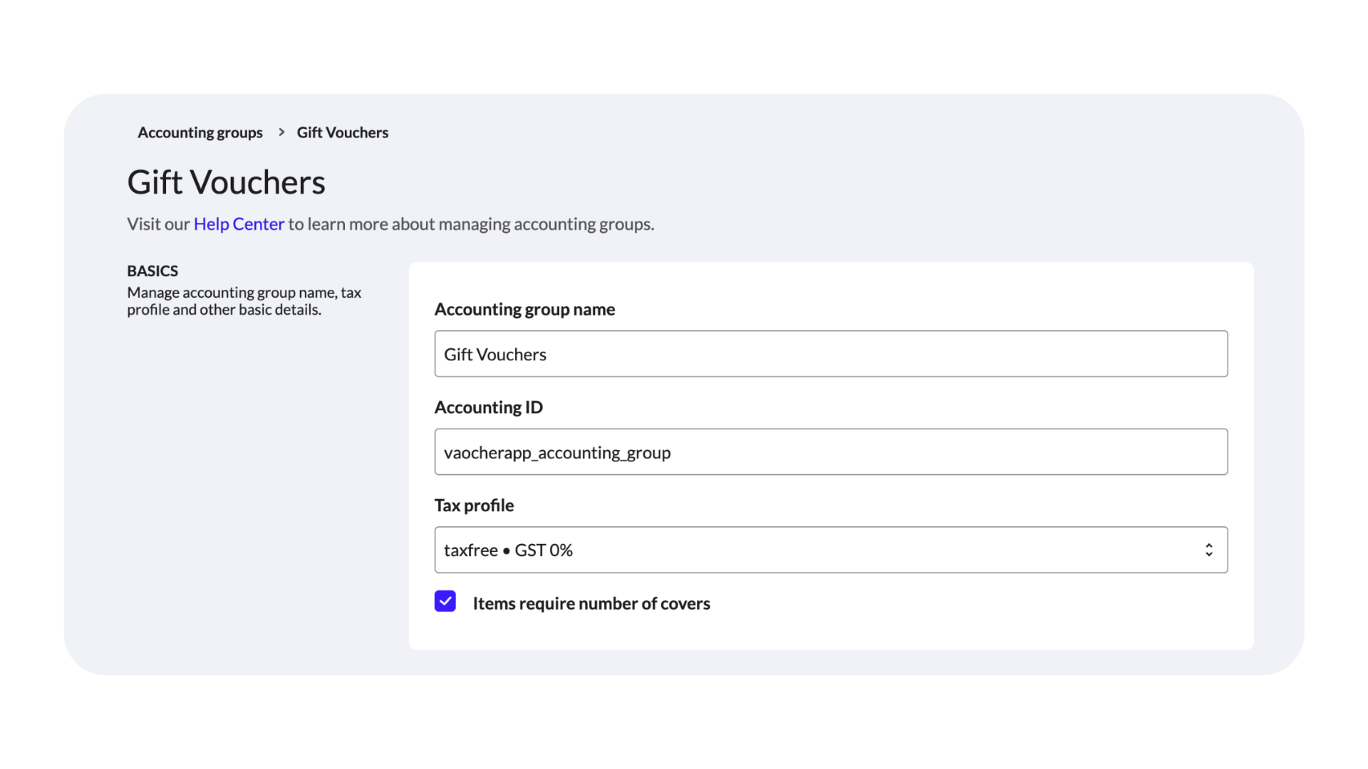 Create Accounting Group